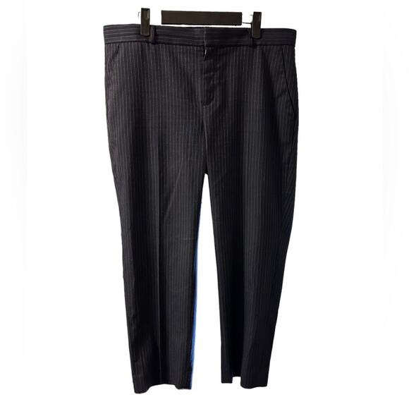 BANANA REPUBLIC AVERY PINSTRIPE WOMENS TROUSERS - Picture 1 of 6